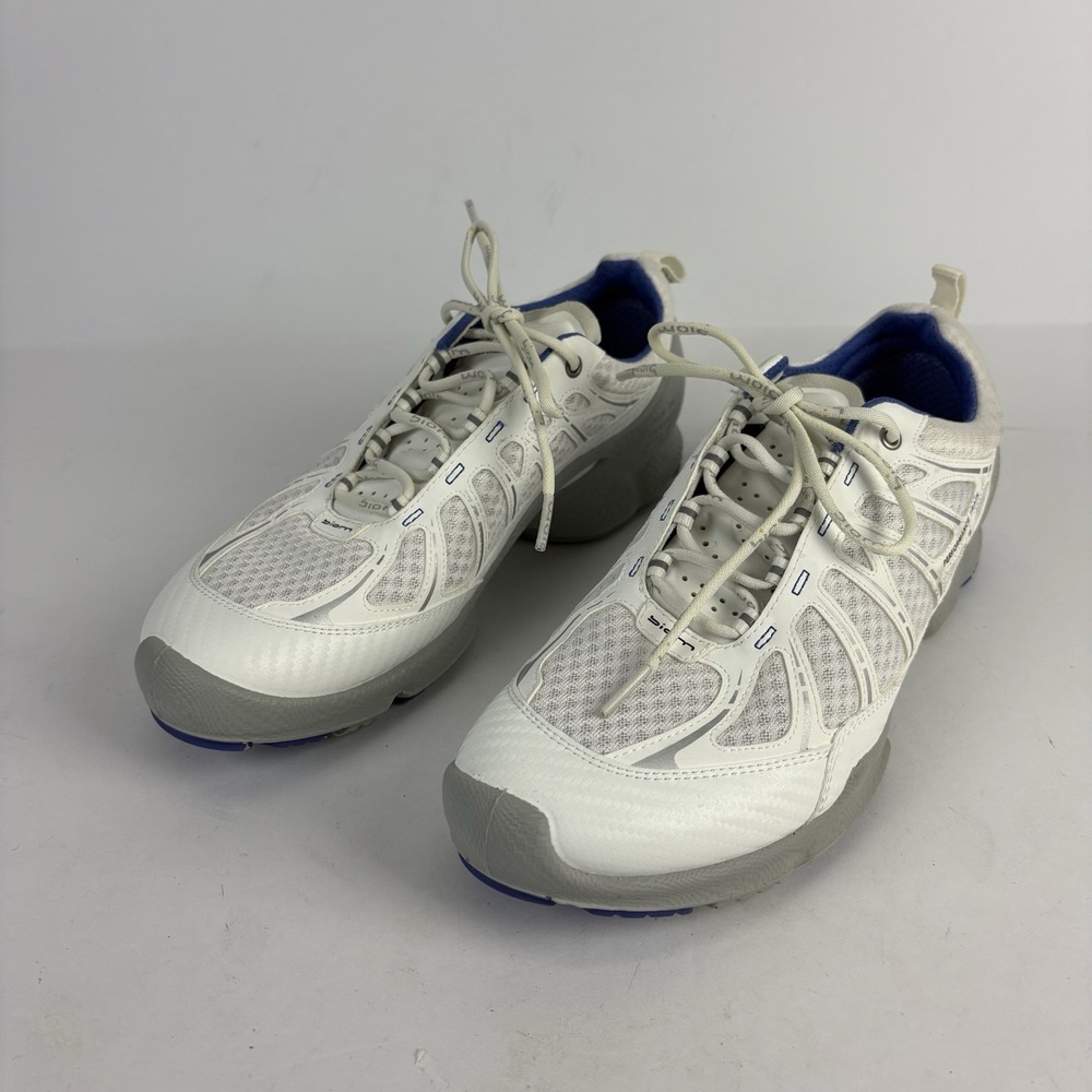 ECCO W Biom Performance Shoes EU 38 US 7.5-8 White Blue Walking Training Comfort